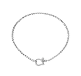 Stainless steel horseshoe chain